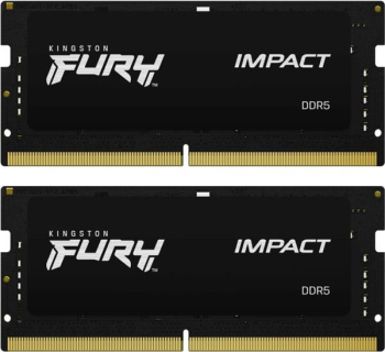 Kingston FURY Impact SO-DIMM Kit 16GB/DDR5-4800/CL38-38-38/on-die ECC