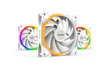 Preview: be quiet! LIGHT WINGS White/120mm/PWM/3er-Pack/RGB/high speed