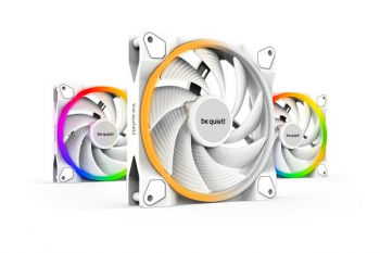 be quiet! LIGHT WINGS White/140mm/PWM/3er-Pack/RGB/high speed
