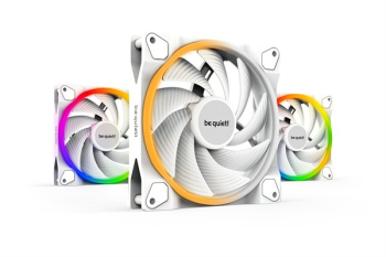 Preview: be quiet! LIGHT WINGS White/140mm/PWM/3er-Pack/RGB/high speed