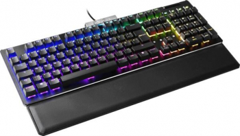 EVGA Z15 schwarz, LEDs RGB, Kailh SPEED Silver, USB, DE