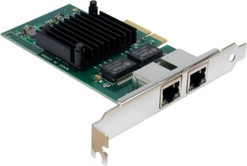 Inter-Tech Argus ST-727 LAN-Adapter/2xRJ-45/PCIe 2.0 x4