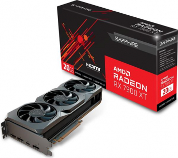 Sapphire Radeon RX 7900 XT, 20GB GDDR6/1xHDMI+2xDP+USB-C/lite retail