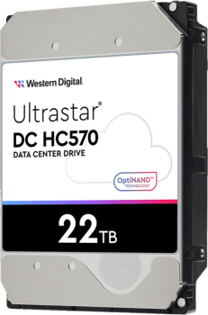 WD Ultrastar DC HC570 22TB/SE/512e/SATA 6Gb/s