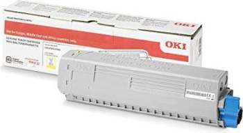 OKI Toner 47095701, gelb