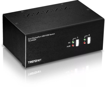 Trendnet TK-240DP 2-fach Dual-DisplayPort KVM-Switch