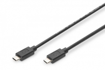 USB-C 2.0 Kabel/Stecker <-> Stecker/1.0m