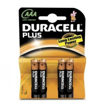 Duracell Plus Micro AAA, 4er-Pack