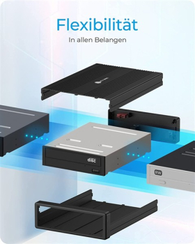 Preview: RaidSonic Icy Box IB-525-U3, 5.25"/USB 3.2 (Gen1)