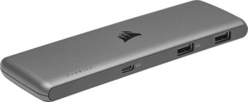Corsair USB100 7-Port USB-C/USB Hub/inkl. Netzteil