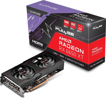 Sapphire Pulse Radeon RX 6650 XT/8GB GDDR6/1xHDMI-3xDP