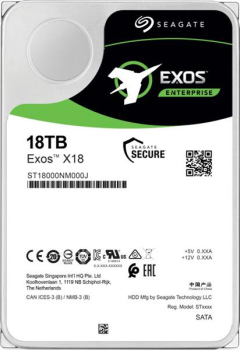 Seagate Exos X - X18 18TB/512e/4Kn/SATA 6Gb/s