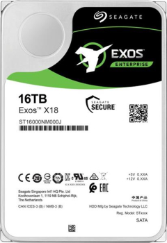 Seagate Exos X - X18 16TB/512e/4Kn/SATA 6Gb/s
