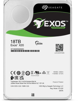 Seagate Exos X - X20 18TB/512e/4Kn/SAS 12Gb/s