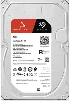 Seagate IronWolf Pro NAS HDD +Rescue 10TB/3.5"/256MB/7200rpm/SATA 6Gb/s/CMR