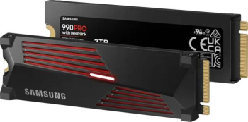 Samsung SSD 990 PRO 2TB/M.2 2280/M-Key/PCIe 4.0 x4/Kühlkörper