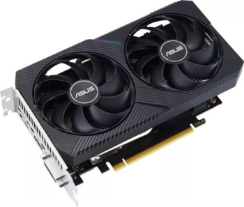 ASUS Dual GeForce RTX 3050 OC V2/DUAL-RTX3050-O8G-V2/8GB GDDR6/DVI/HDMI/DP