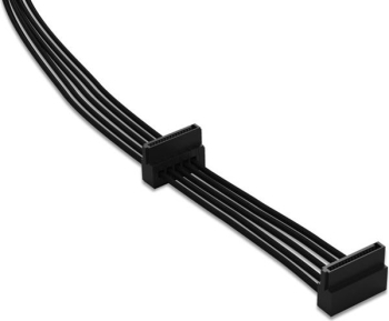 be quiet! Sleeved Power Cable CS-3420/2xSATA/400mm