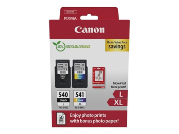 Canon Tinte PG-540 L/CL-541 XL schwarz/dreifarbig Photo Value Pack