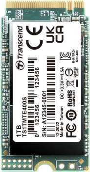 Transcend MTE400S SSD 1TB/NVMe PCIe 3.0 x4, M.2 2242