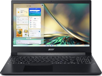 Acer 15.6" Aspire 7 A715-43G-R0BR schwarz/Ryzen 5 5625U/8GB RAM/512GB SSD/RTX 3050/Win 11 Home