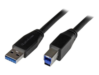 StarTech.com USB 3.0 Kabel aktiv (A-B), 10.0m