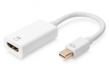 DIGITUS Aktiver Mini DisplayPort <-> HDM Adapter/Aktiv/weiss/0.20m