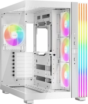 be quiet! Light Base 600 LX White/Glasfenster/RGB/4x 120mm RGB Lüfter