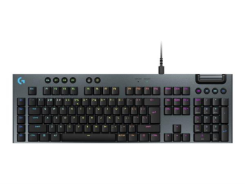 Logitech G915 X/schwarz/LEDs RGB/GL TACTILE/USB/mechanische Tasten/ US-Layout