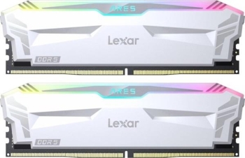 Lexar ARES RGB White DIMM Kit 32GB/DDR5-6400/CL32-38-38-76/on-die ECC