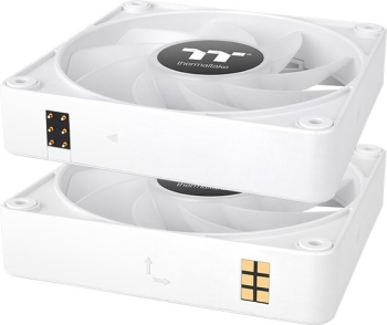 Preview: Thermaltake CT120 EX ARGB Sync Reverse Snow White/weiß/120mm/3er-Pack