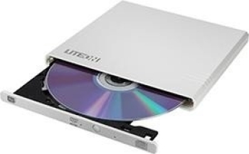 LiteOn eBAU108 UltraSlim weiß/USB 2.0/CD/DVD-R+RW