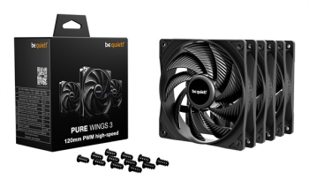 be quiet! Pure Wings 3 PWM High-Speed,/120mm/3er-Pack