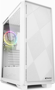 Sharkoon VS8 RGB White/weiß/Glasfenster