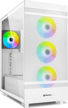 Sharkoon Rebel C50 RGB White/weiß/Glasfenster