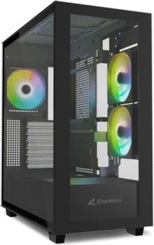 Sharkoon Rebel C60 RGB Black/Glasfenster