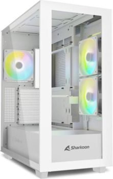 Sharkoon Rebel C60 RGB White/Glasfenster