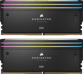 Corsair Dominator Titanium RGB schwarz Kit/32GB/DDR5-6000/CL30-36-36-76/on-die ECC