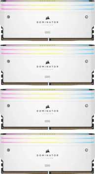 Corsair Dominator Titanium RGB weiß Kit/64GB/DDR5-6000/CL36-36-36-76/on-die ECC