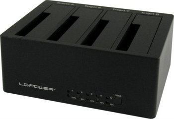 LC-Power LC-DOCK-U3-4B Dockingstation/USB-B 3.0/6Gb/s/4-Port