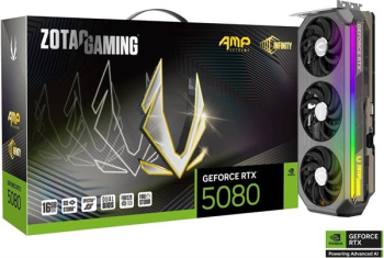 Zotac Gaming GeForce RTX 5080 AMP Extreme INFINITY/16GB GDDR7/1xHDMI+3xDP/RGB