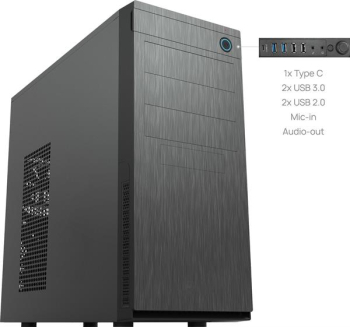 Chieftec Elox HC-10B/schwarz/ATX