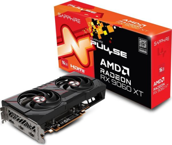 Sapphire Pulse Radeon RX 9060 XT/16GB GDDR6/2xHDMI+1xDP/lite retail
