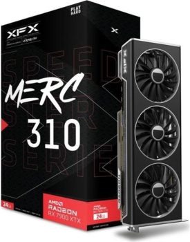 XFX Speedster MERC 310 Radeon RX 7900 XTX Black Edition/24GB GDDR6/1xHDMI/3x DP