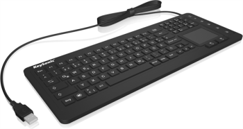 KeySonic KSK-6231 INEL/schwarz/USB kabelgebunden
