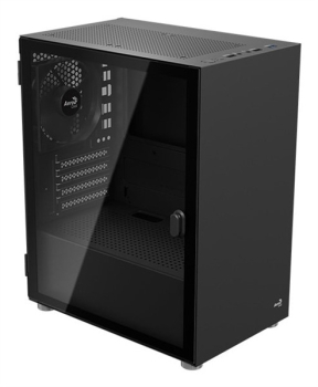 AeroCool CS-111 V1 Black/Glasfenster/µATX