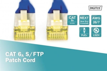Patchkabel digitus CAT6a S/FTP/grün/2.0m