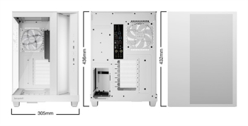 Preview: be quiet! Light Base 500 LX White/weiß/Glasfenster