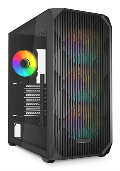 Sharkoon AK3 RGB Black/Glasfenster