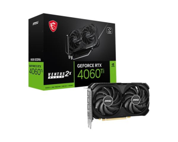 MSI GeForce RTX 4060 Ti Ventus 2X Black 8G OC/8GB/1xHDMI+3xDP